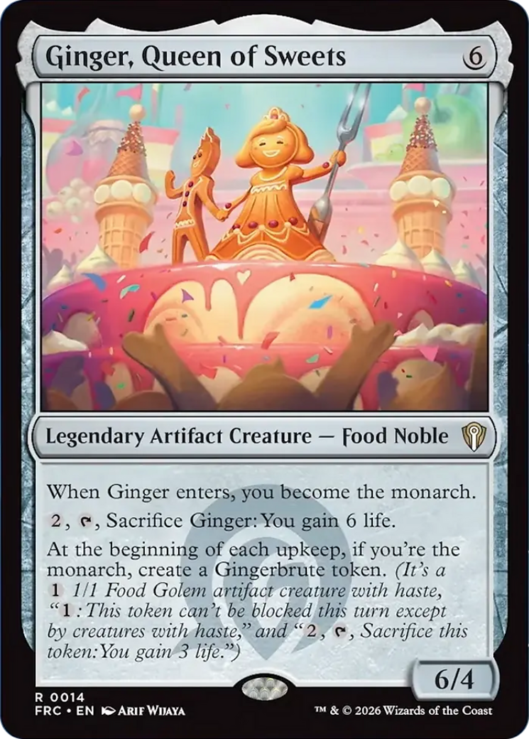 Ginger, Queen of Sweets [Reality Fracture Commander] | Rock City Comics