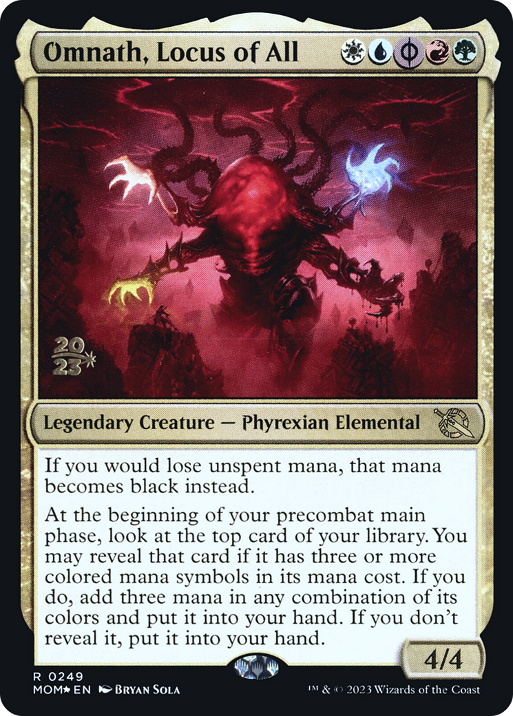 Omnath, Locus of All [March of the Machine Prerelease Promos] | Rock City Comics