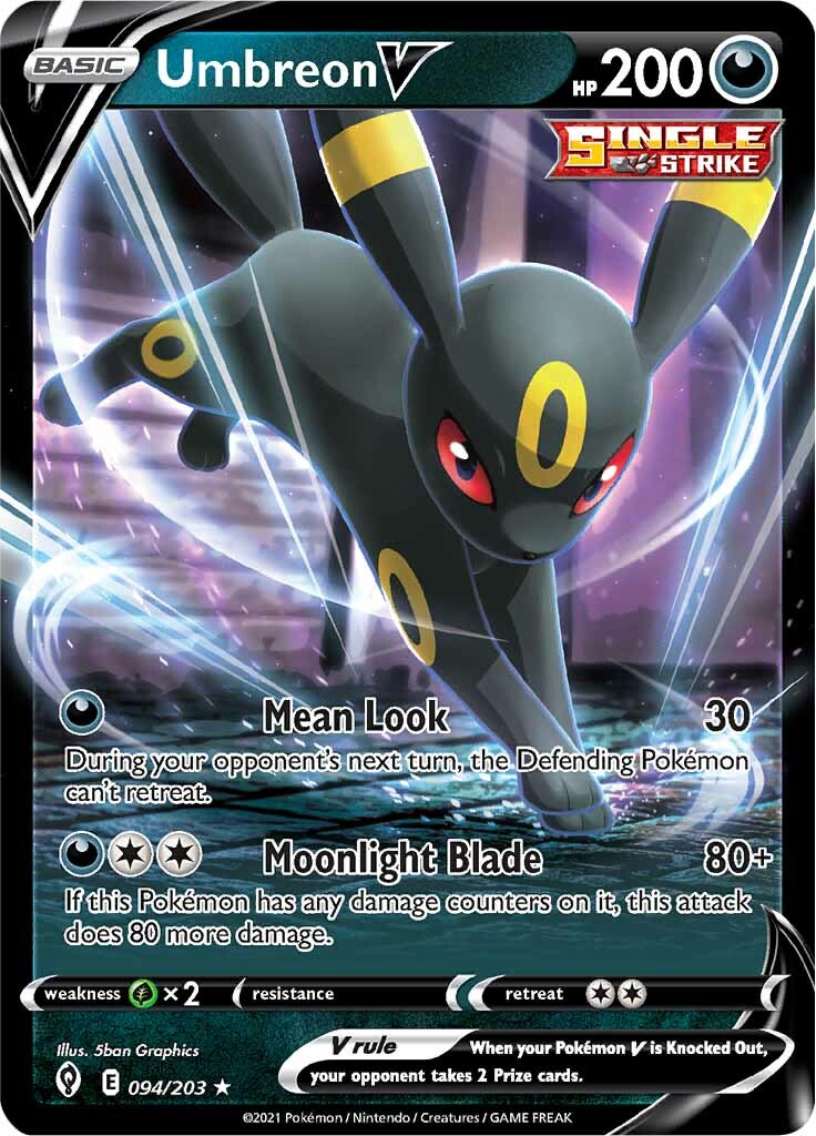 Umbreon V (094/203) [Sword & Shield: Evolving Skies] | Rock City Comics