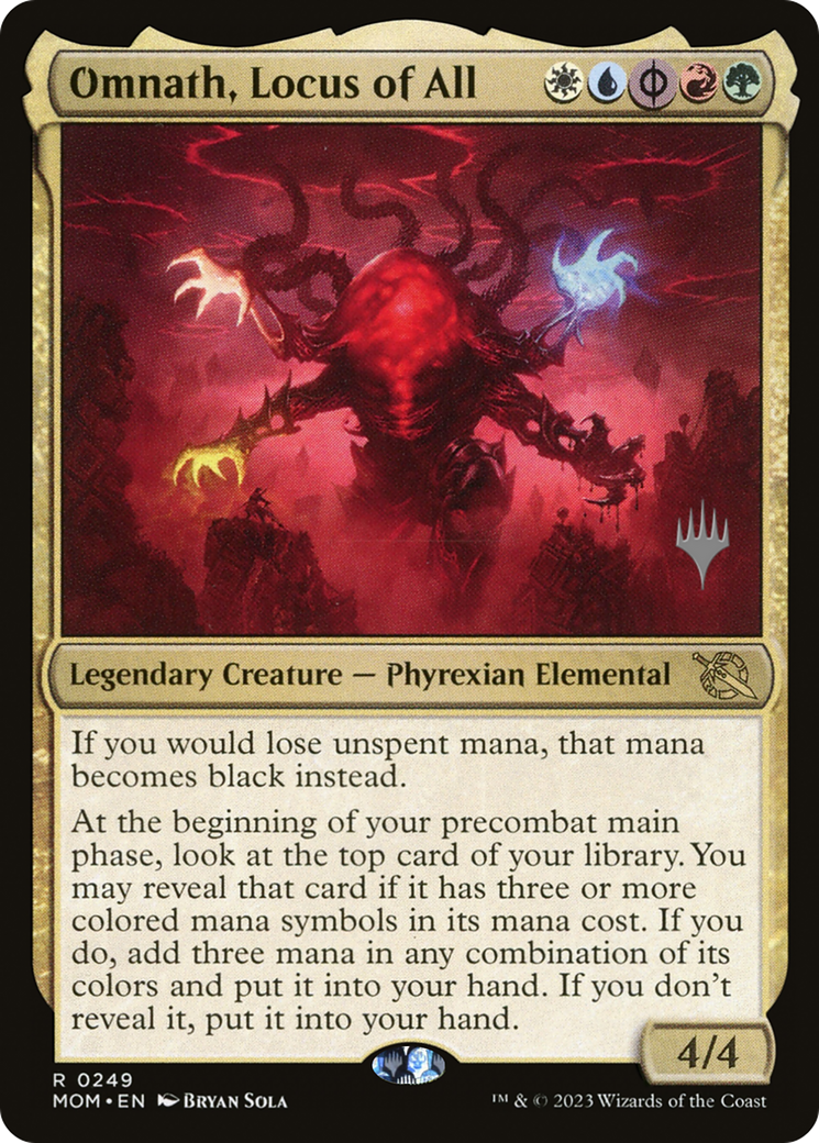 Omnath, Locus of All (Promo Pack) [March of the Machine Promos] | Rock City Comics