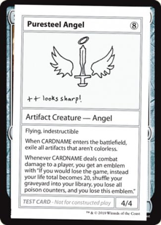 Puresteel Angel (2021 Edition) [Mystery Booster Playtest Cards] | Rock City Comics