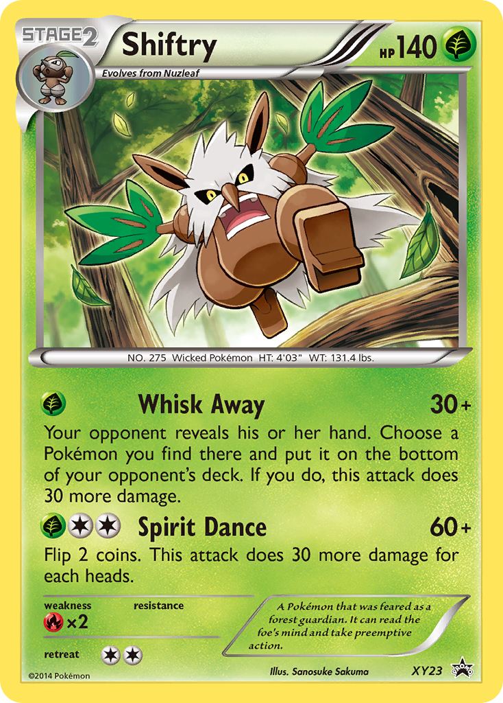 Shiftry (XY23) [XY: Black Star Promos] | Rock City Comics