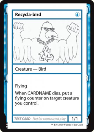 Recycla-bird (2021 Edition) [Mystery Booster Playtest Cards] | Rock City Comics