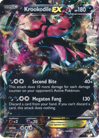 Krookodile EX (XY25) (Jumbo Card) [XY: Black Star Promos] | Rock City Comics