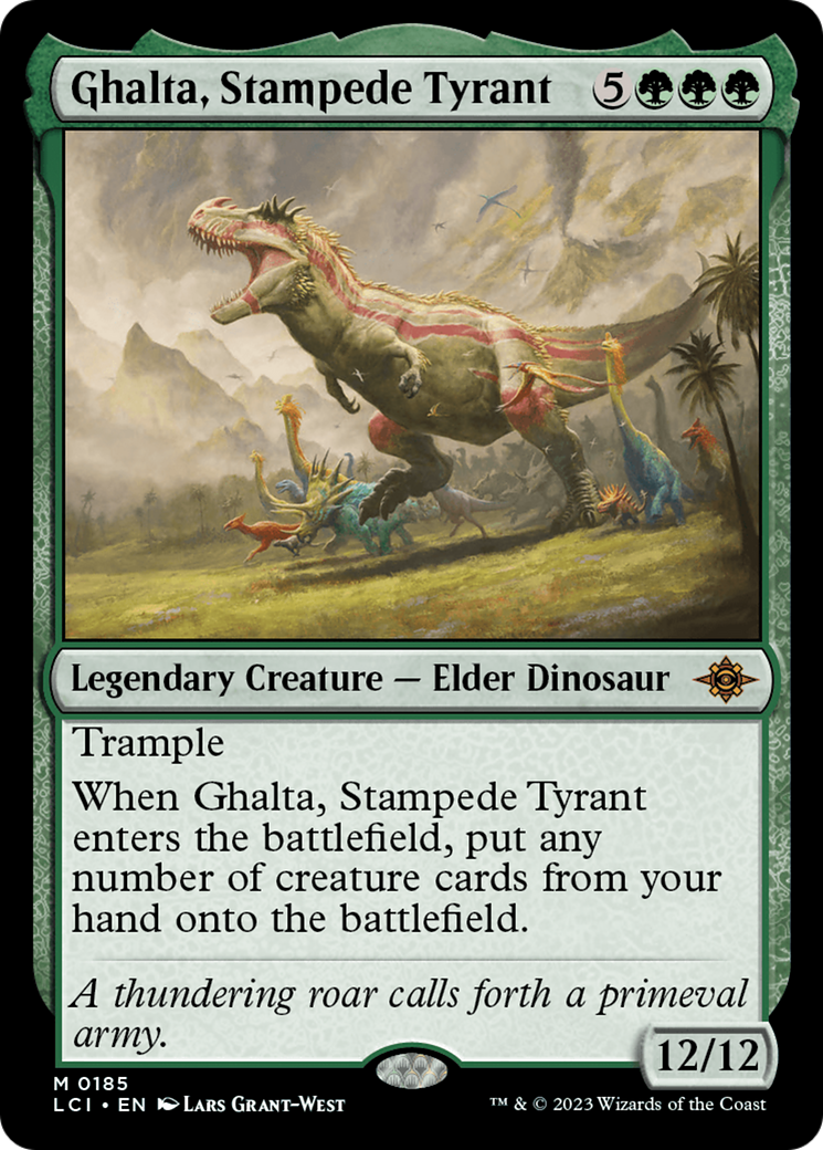 Ghalta, Stampede Tyrant [The Lost Caverns of Ixalan] | Rock City Comics