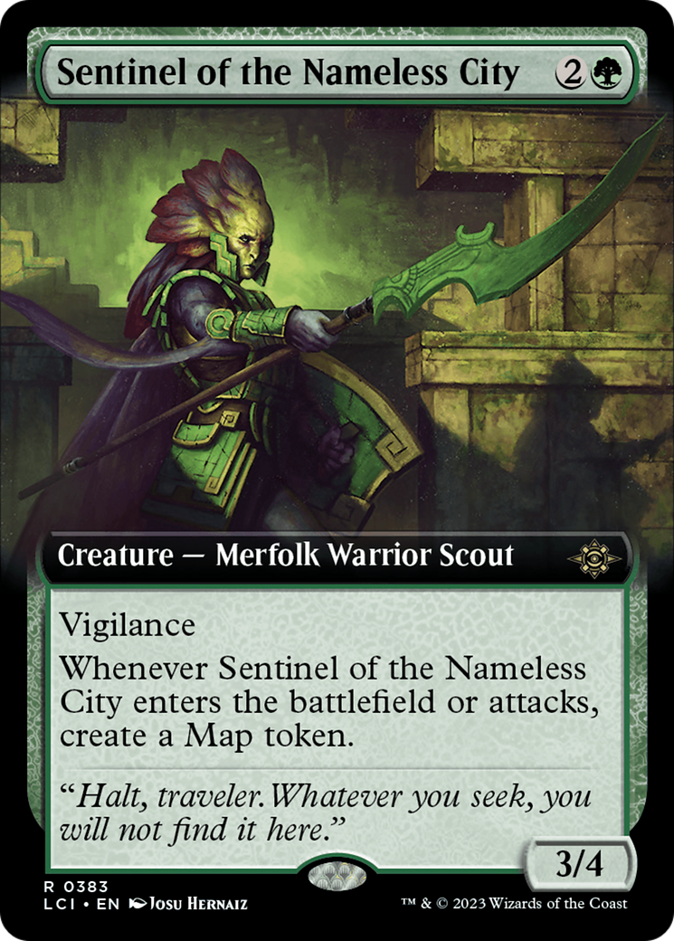 Sentinel of the Nameless City (Extended Art) [The Lost Caverns of Ixalan] | Rock City Comics