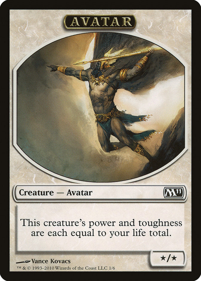 Avatar Token [Magic 2011 Tokens] | Rock City Comics
