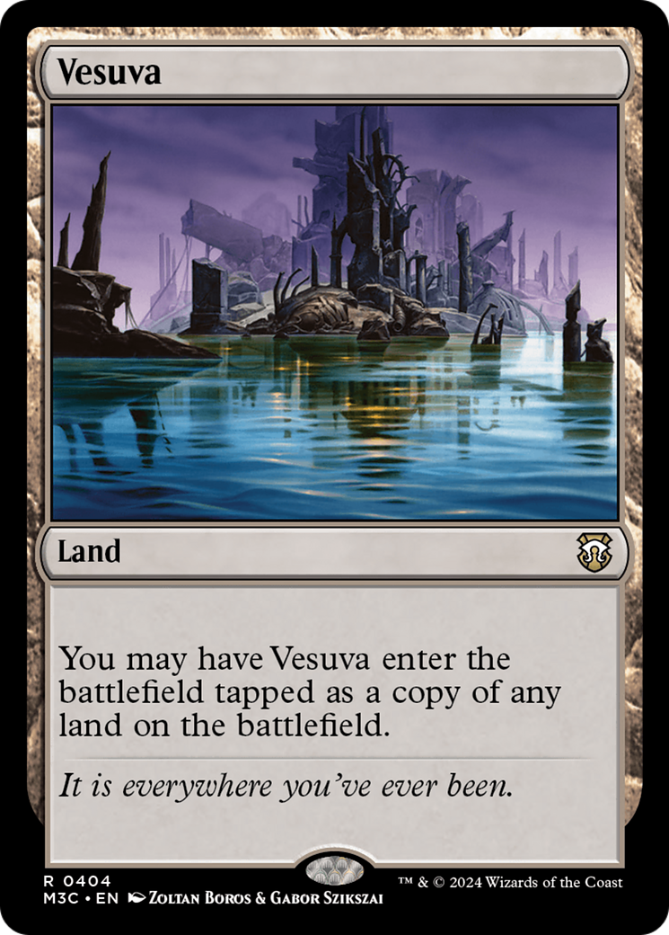 Vesuva (Ripple Foil) [Modern Horizons 3 Commander] | Rock City Comics