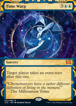 Time Warp (Foil Etched) [Strixhaven: School of Mages Mystical Archive] | Rock City Comics