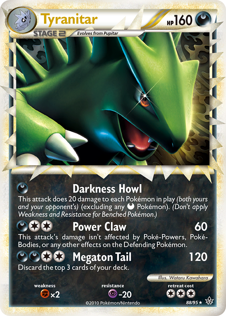 Tyranitar (88/95) [HeartGold & SoulSilver: Unleashed] | Rock City Comics