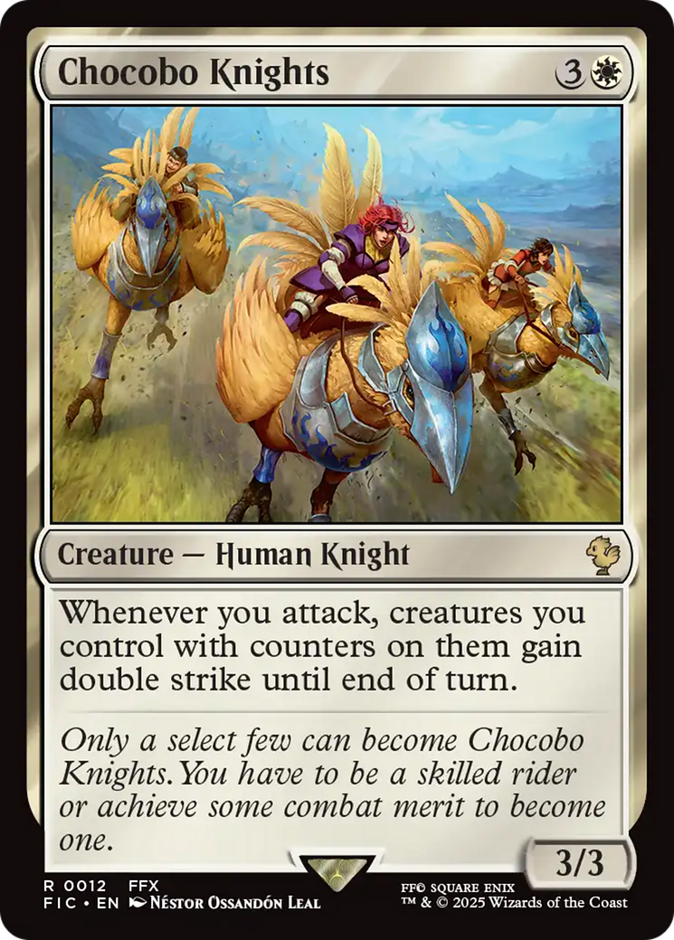 Chocobo Knights [FINAL FANTASY Commander] | Rock City Comics