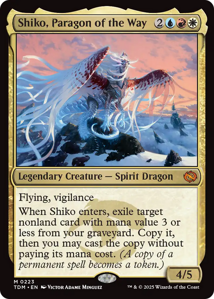 Shiko, Paragon of the Way [Tarkir: Dragonstorm] | Rock City Comics