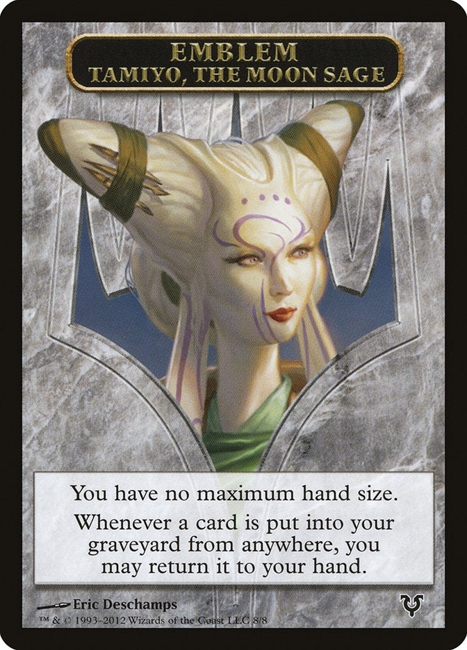 Tamiyo, the Moon Sage Emblem [Avacyn Restored Tokens] | Rock City Comics