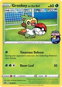 Grookey on the Ball (003/005) [Miscellaneous Cards] | Rock City Comics