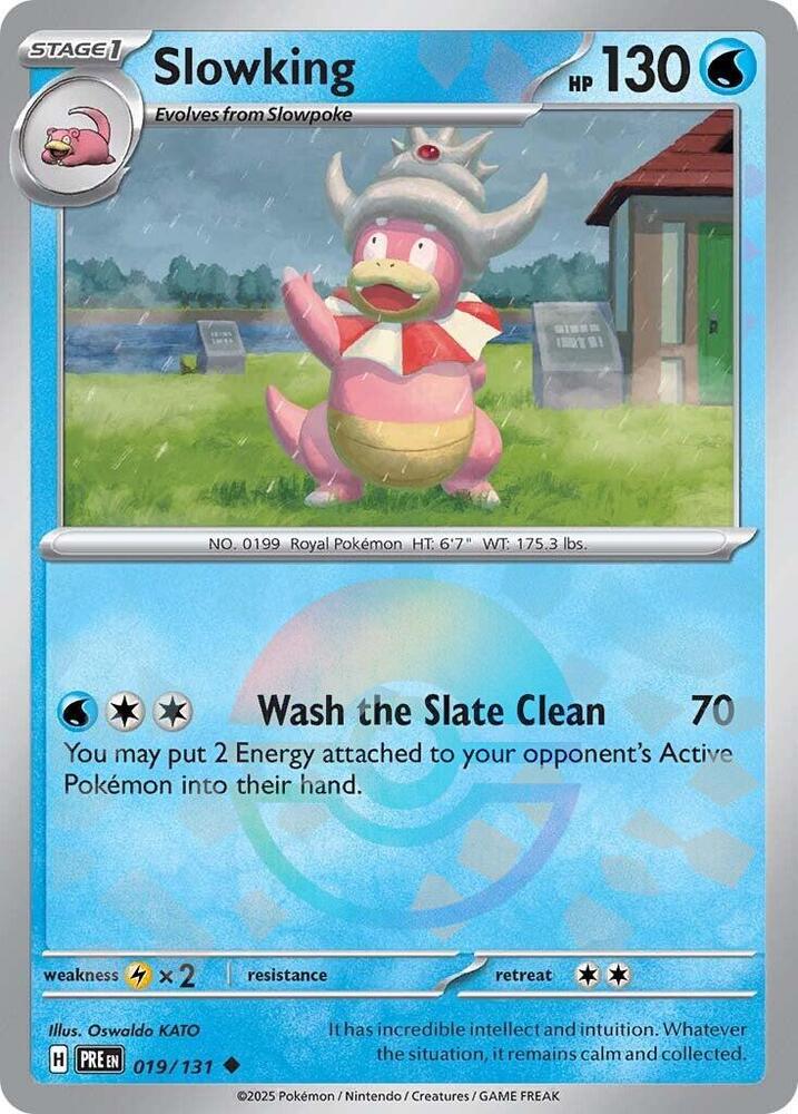 Slowking (019/131) (Poke Ball Pattern) [Scarlet & Violet: Prismatic Evolutions] | Rock City Comics