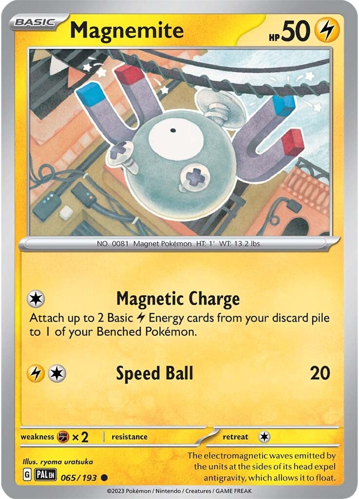 Magnemite (065/193) [Scarlet & Violet: Paldea Evolved] | Rock City Comics