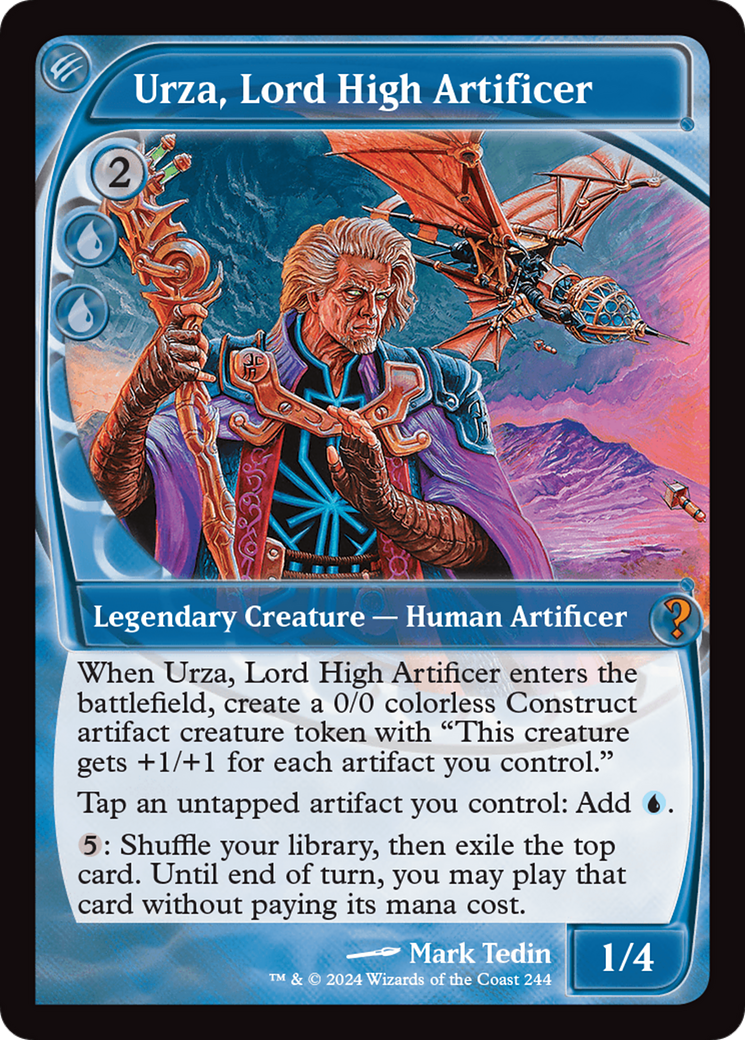 Urza, Lord High Artificer (Future Sight) [Mystery Booster 2] | Rock City Comics