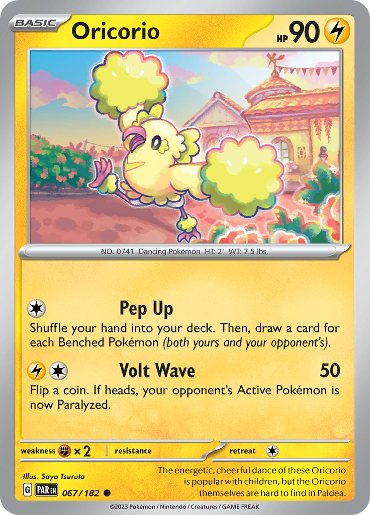 Oricorio (067/182) [Scarlet & Violet: Paradox Rift] | Rock City Comics