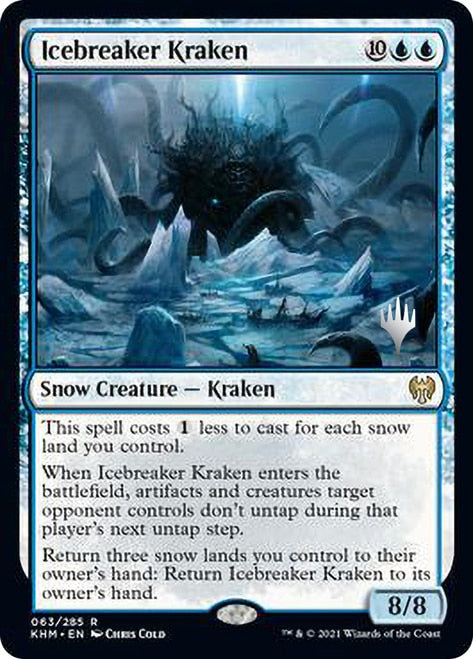 Icebreaker Kraken (Promo Pack) [Kaldheim Promos] | Rock City Comics