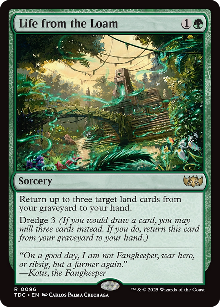 Life from the Loam [Tarkir: Dragonstorm Commander] | Rock City Comics