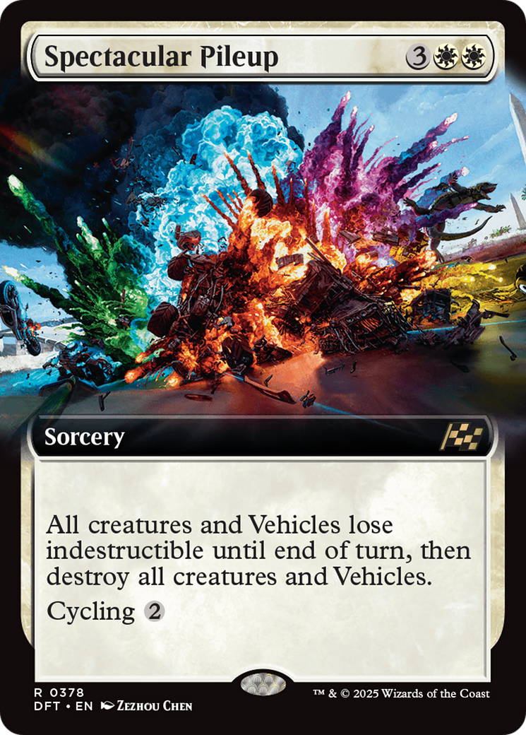 Spectacular Pileup (Extended Art) [Aetherdrift] | Rock City Comics