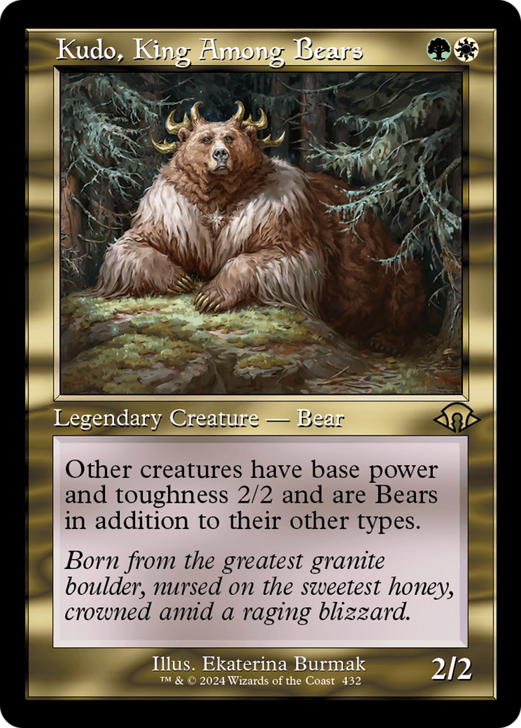 Kudo, King Among Bears (Retro) [Modern Horizons 3] | Rock City Comics