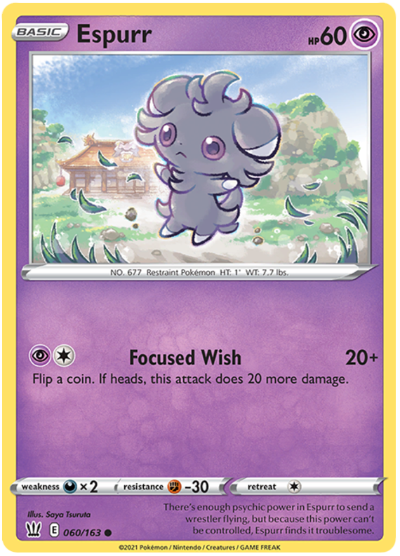 Espurr (060/163) [Sword & Shield: Battle Styles] | Rock City Comics