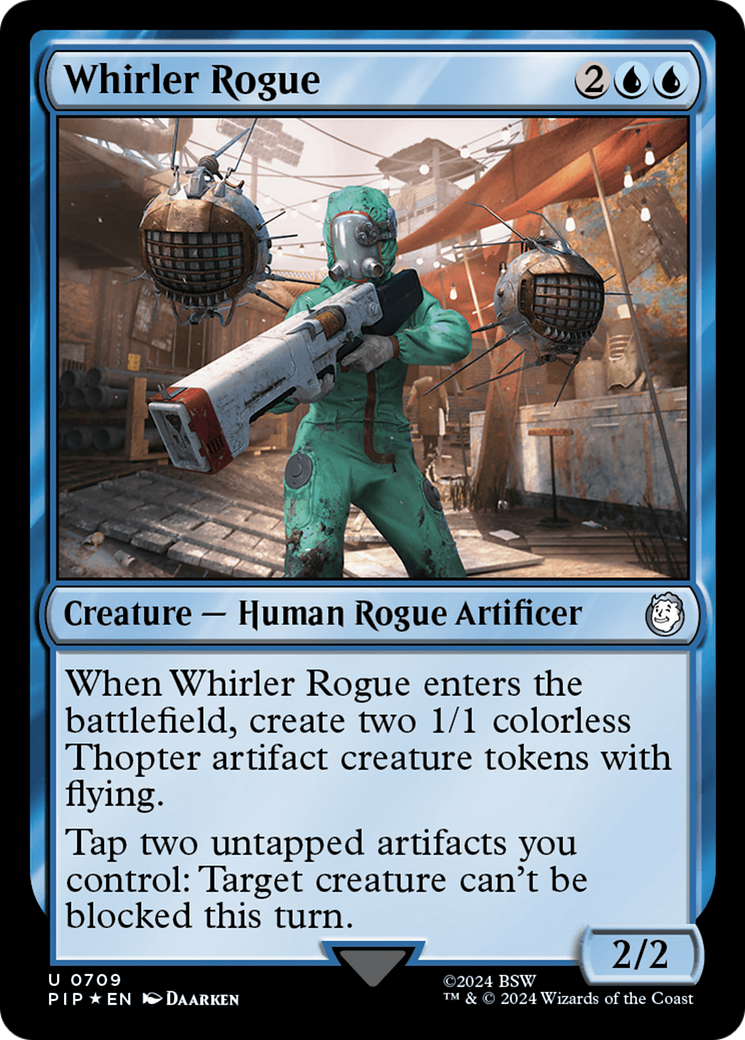 Whirler Rogue (Surge Foil) [Fallout] | Rock City Comics