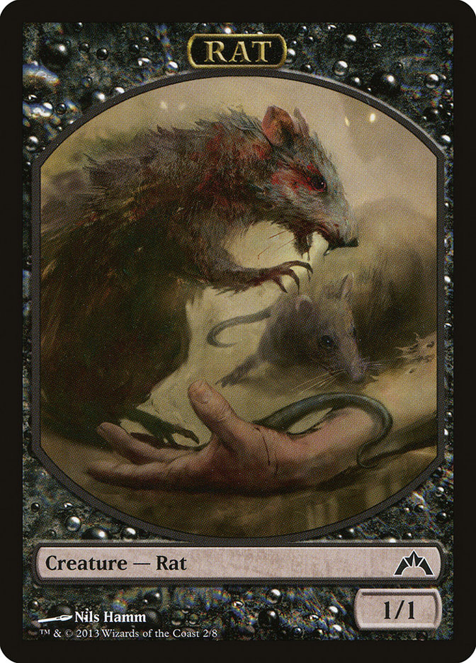 Rat Token [Gatecrash Tokens] | Rock City Comics
