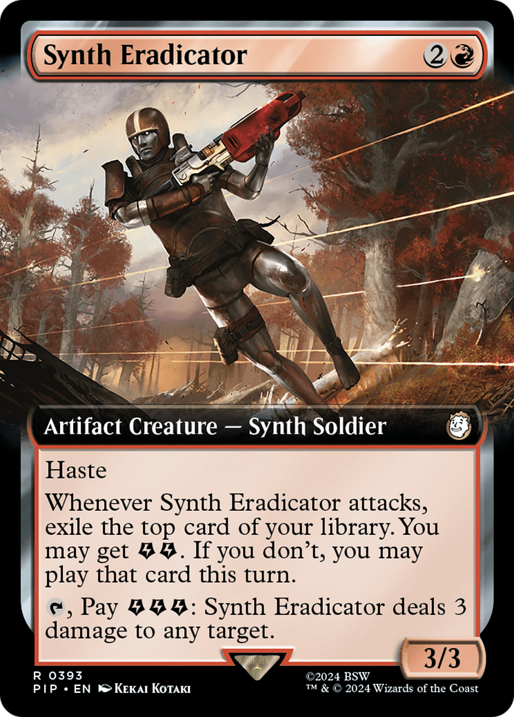 Synth Eradicator (Extended Art) [Fallout] | Rock City Comics