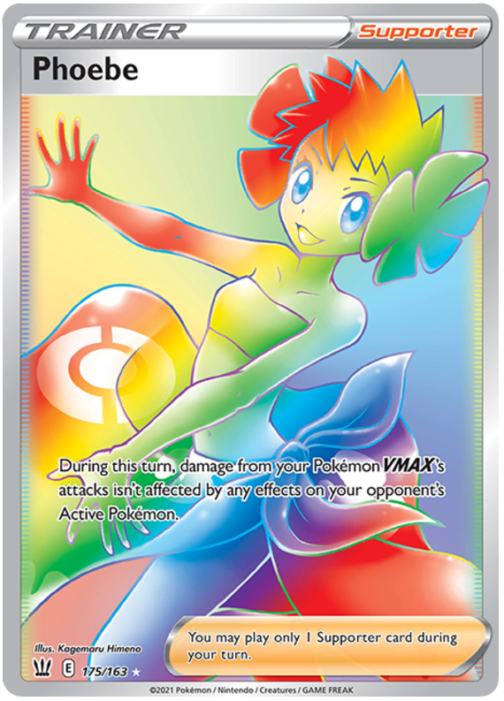 Phoebe (175/163) [Sword & Shield: Battle Styles] | Rock City Comics