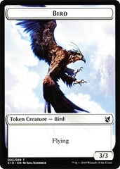 Bird (002) // Sculpture Double-Sided Token [Commander 2019 Tokens] | Rock City Comics