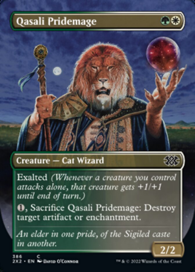 Qasali Pridemage (Borderless Alternate Art) [Double Masters 2022] | Rock City Comics