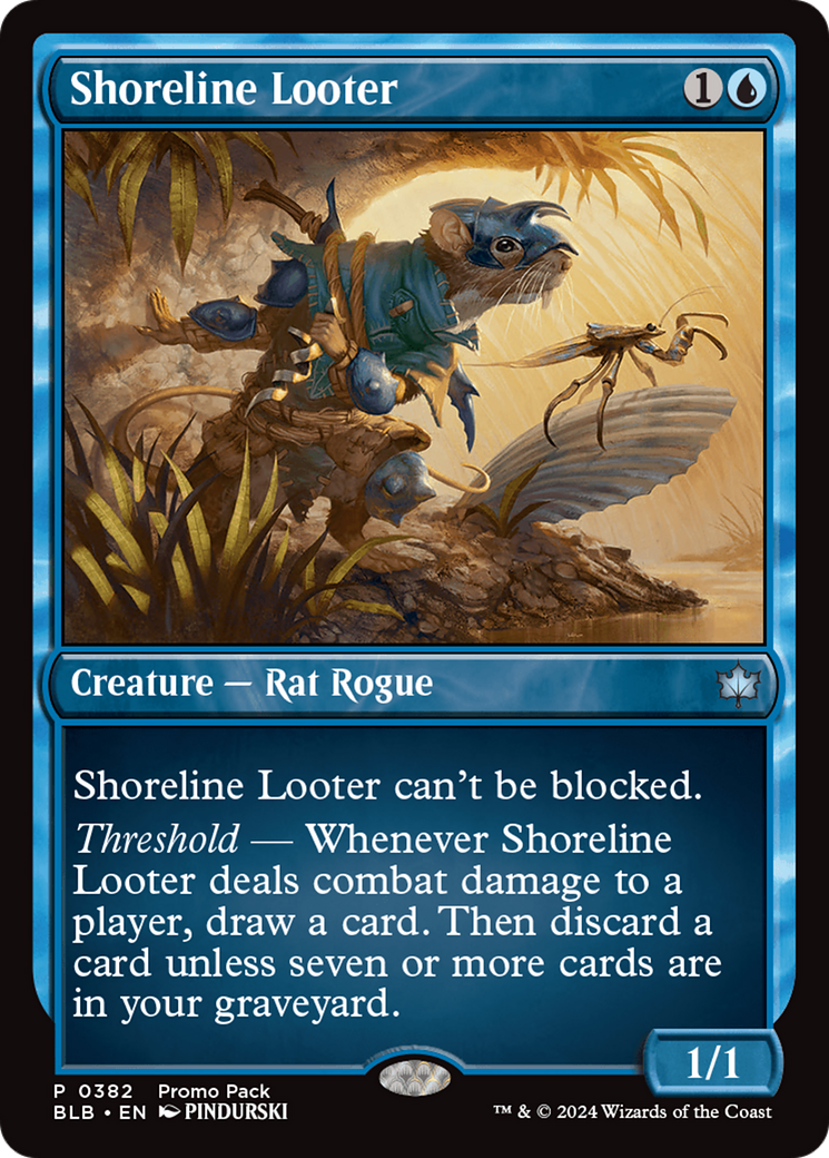 Shoreline Looter [Bloomburrow Promos] | Rock City Comics