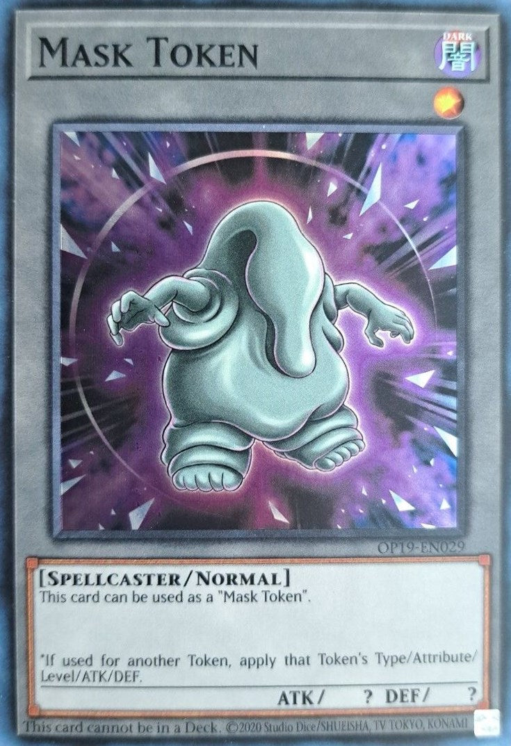 Mask Token [OP19-EN029] Super Rare | Rock City Comics