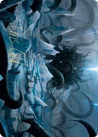 Icebreaker Kraken Art Card (Gold-Stamped Signature) [Kaldheim Art Series] | Rock City Comics