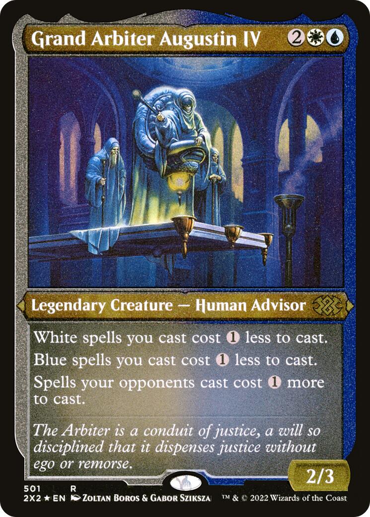 Grand Arbiter Augustin IV (Foil Etched) [Double Masters 2022] | Rock City Comics