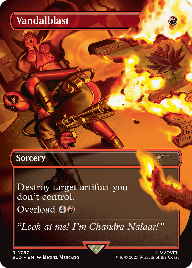 Vandalblast (1757) (Rainbow Foil) [Secret Lair Drop Series] | Rock City Comics