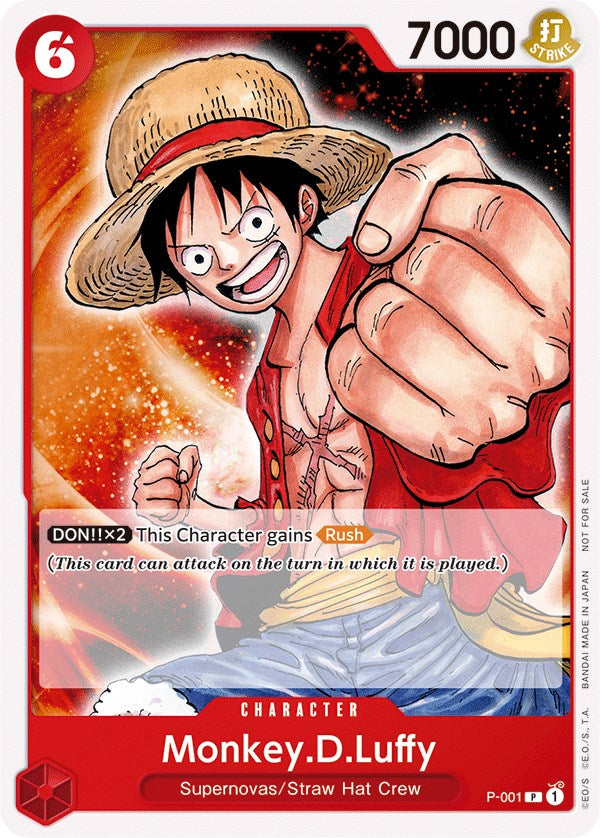 Monkey.D.Luffy (Promotion Pack 2022) [One Piece Promotion Cards] | Rock City Comics