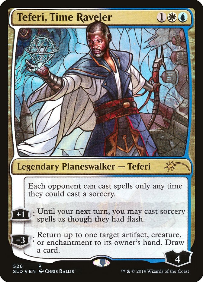 Teferi, Time Raveler (Stained Glass) [Secret Lair Drop Promos] | Rock City Comics