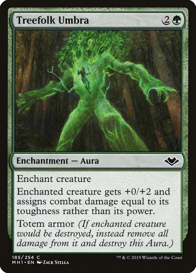 Treefolk Umbra [Modern Horizons] | Rock City Comics