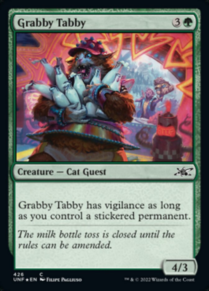 Grabby Tabby (Galaxy Foil) [Unfinity] | Rock City Comics