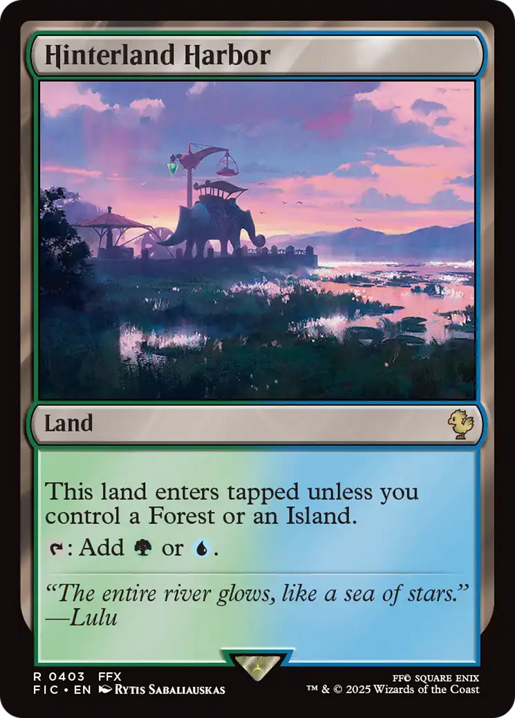 Hinterland Harbor [FINAL FANTASY Commander] | Rock City Comics