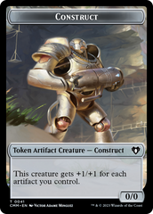 Thopter // Construct (41) Double-Sided Token [Commander Masters Tokens] | Rock City Comics