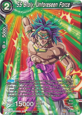 SS Broly, Unforeseen Force (Expansion 4/5 Sealed Tournament) (P-125) [Promotion Cards] | Rock City Comics