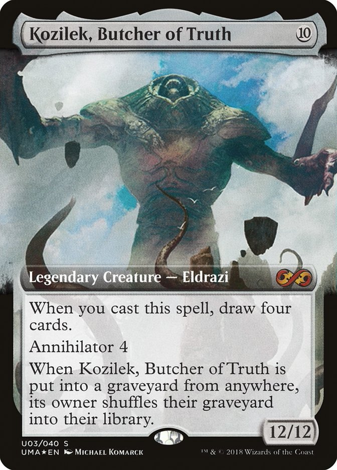 Kozilek, Butcher of Truth (Topper) [Ultimate Masters Box Topper] | Rock City Comics