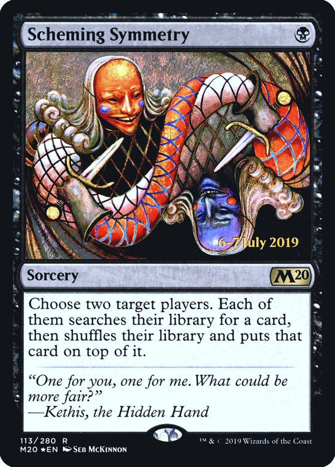 Scheming Symmetry [Core Set 2020 Prerelease Promos] | Rock City Comics