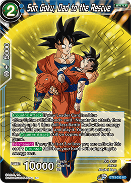 Son Goku, Dad to the Rescue (Uncommon) (BT13-035) [Supreme Rivalry] | Rock City Comics