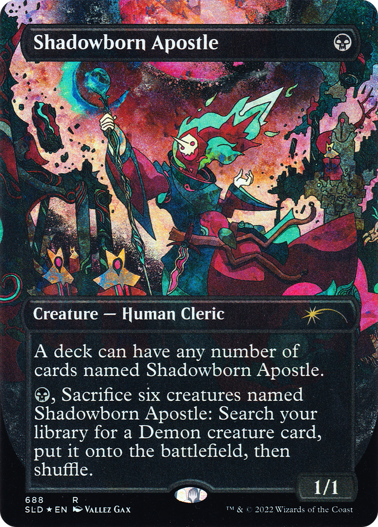 Shadowborn Apostle (688) (Borderless) [Secret Lair Drop Promos] | Rock City Comics