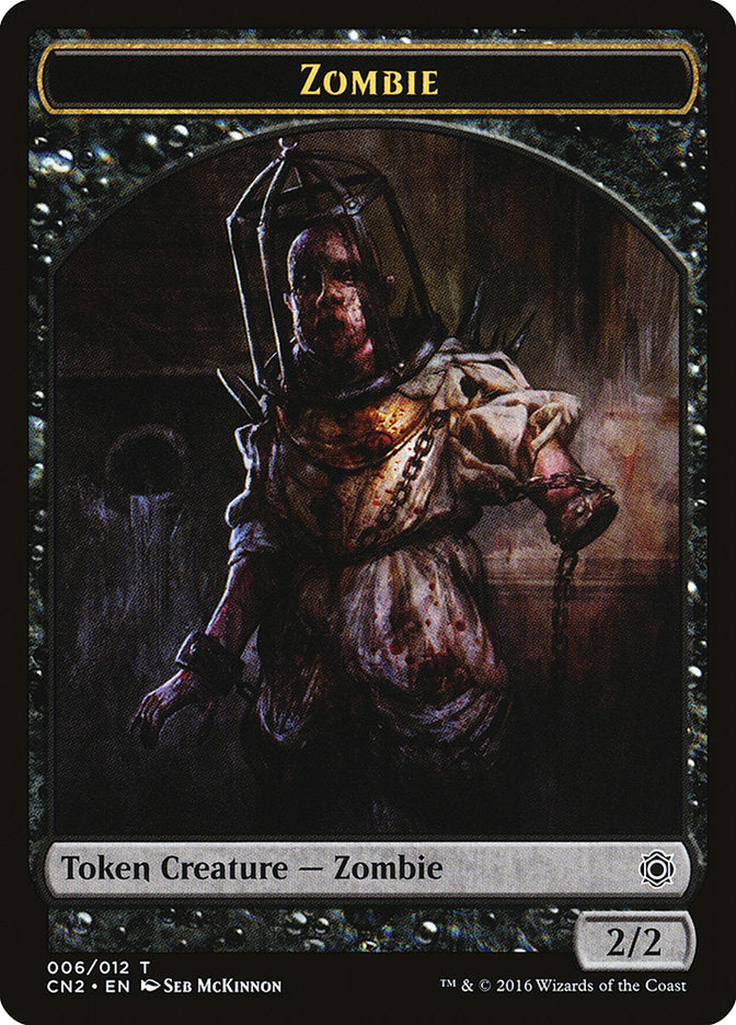 Zombie Token [Conspiracy: Take the Crown Tokens] | Rock City Comics
